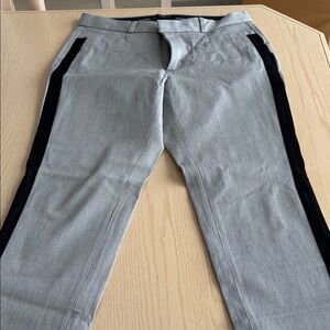 Women's Gray and Black Pants